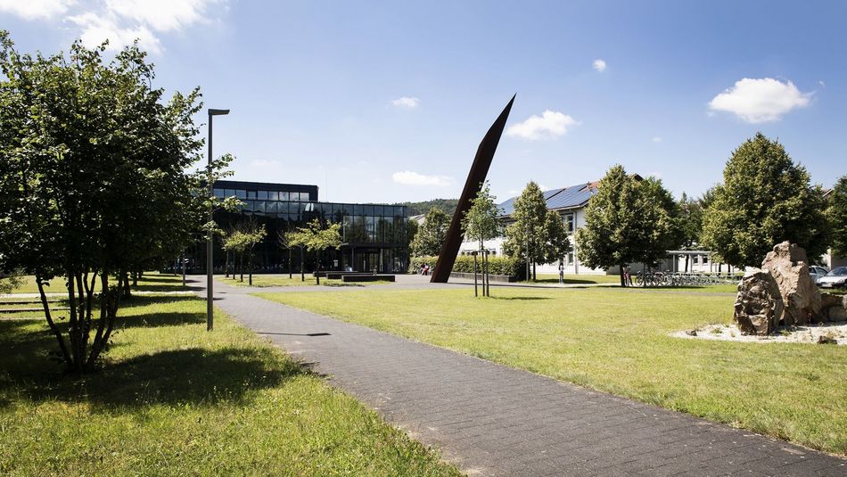 Blick auf den Zentralen Neubau