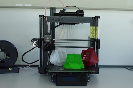 3D Schutzmasken auf Drucker